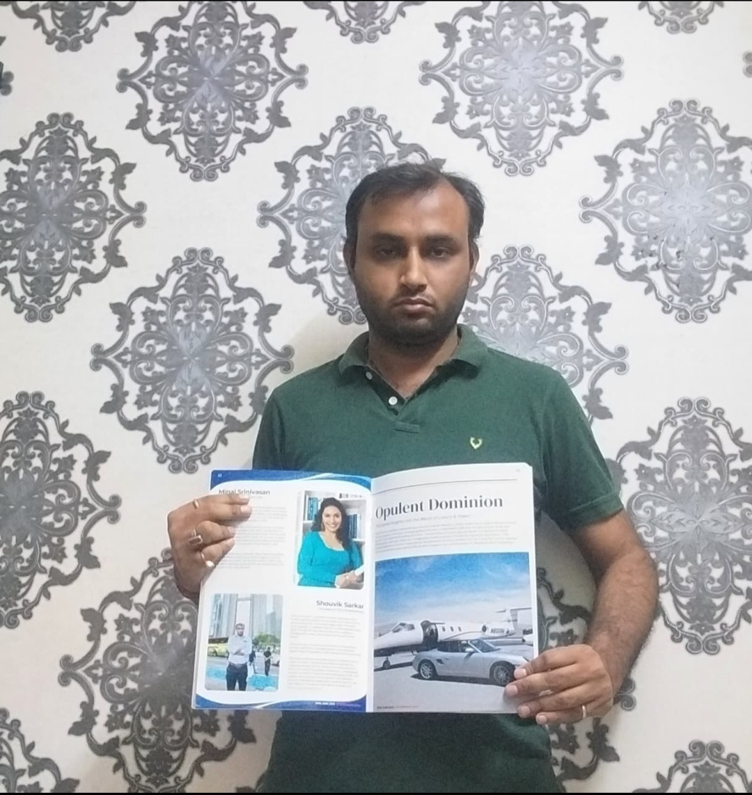 With Entrepreneur News magazine April 2025 edition