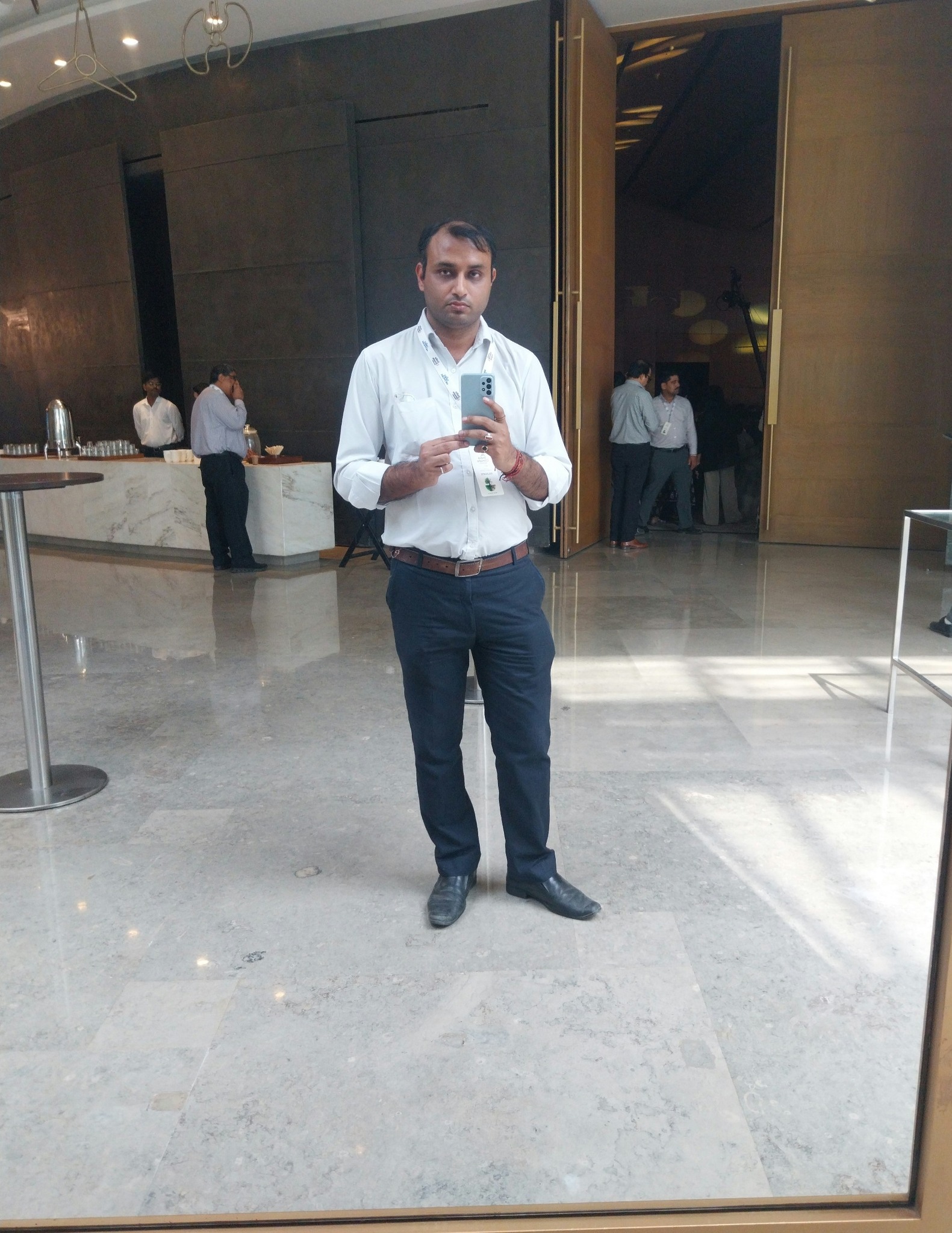 Attending India Climate Summit at Andaz by Hyatt, New Delhi