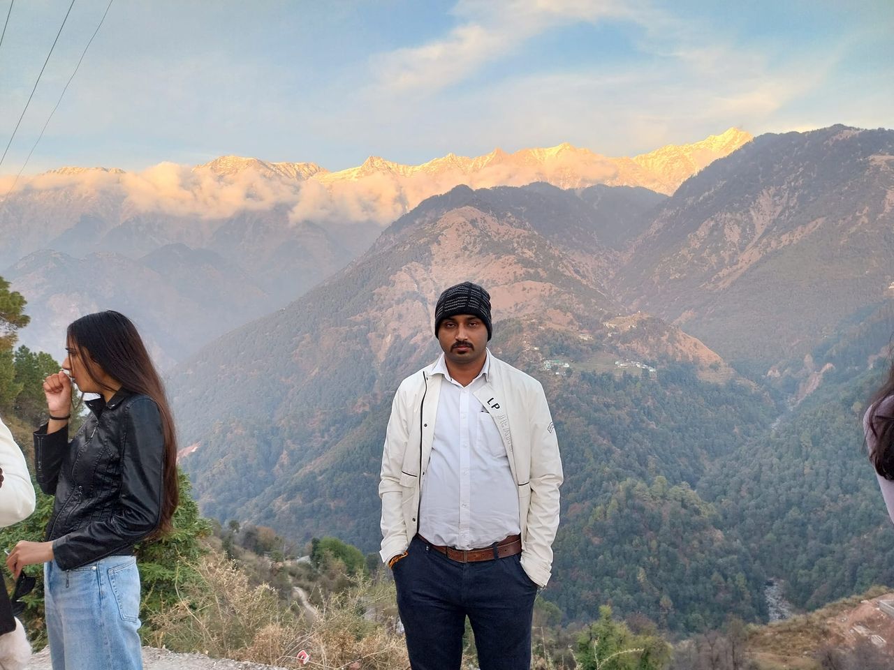Shouvik at Dalai Lama temple in Mcleodganj