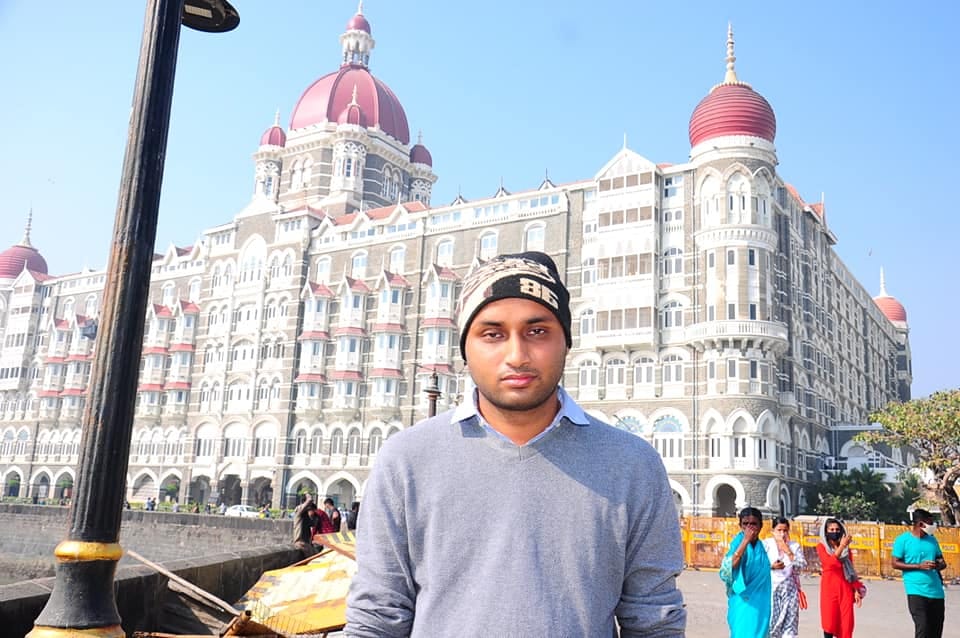 Shouvik at Gateway of India, Mumbai