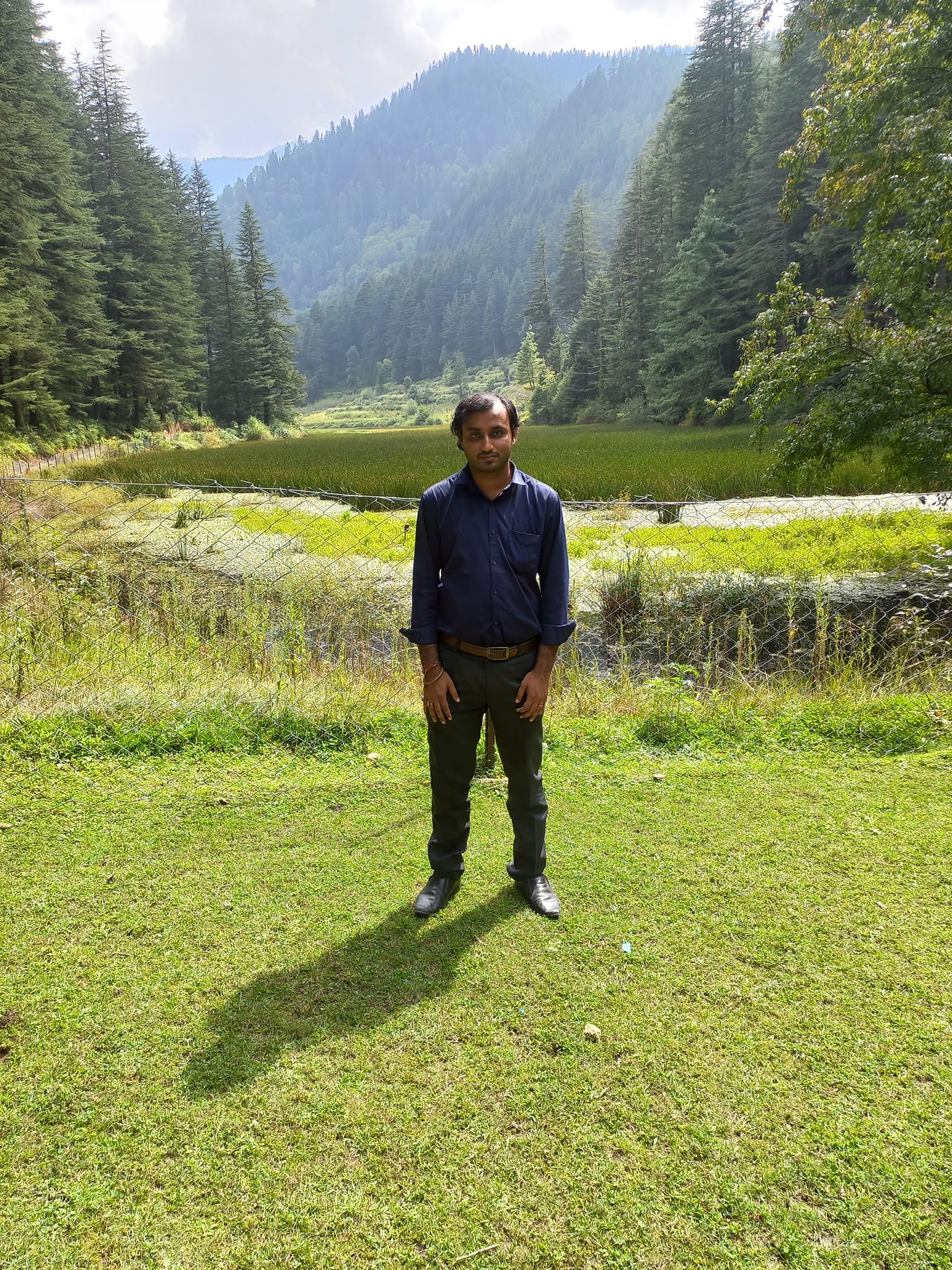 Shouvik at Sainj Valley