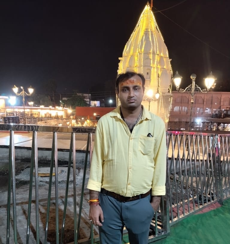 Shouvik at Mahakaleshwar Mandir